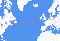 Flights from Montreal to Zielona Góra
