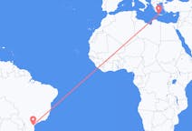 Flyreiser fra Curitiba, Brasil til Khania, Hellas