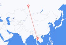 Fly fra Bangkok til Tomsk