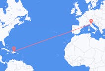 Flyg från Puerto Plata, Dominikanska republiken till Bologna, Italien