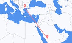 Flights from Bisha, Saudi Arabia to Kavala, Greece
