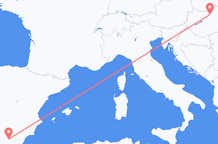 Flyrejser fra Granada til Budapest