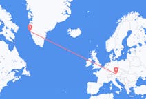 Flights from Salzburg, Austria to Maniitsoq, Greenland