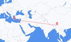Flights from Dibrugarh, India to Heraklion, Greece