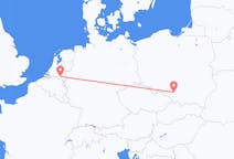 Vluchten van Katowice, Polen naar Eindhoven, Nederland