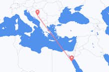 Flights from Hurghada to Sarajevo