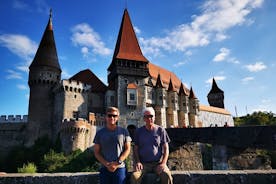 Turda-zoutmijn, kasteel Corvin en fort Alba vanuit Cluj