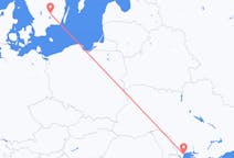 Flyreiser fra Odessa, Ukraina til Växjö, Sverige