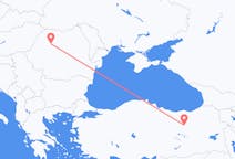 出发地 罗马尼亚克卢日纳波卡目的地 土耳其埃尔津詹的航班