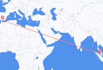 Flyrejser fra Kuala Lumpur til Malaga