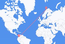 Flights from Neiva, Huila, Colombia to Tromsø, Norway