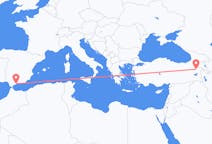 Flights from Ağrı, Turkey to Málaga, Spain