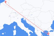 出发地 希腊米蒂利尼目的地 比利时布鲁塞尔-首都大区的航班