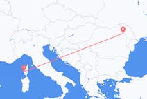 Flights from Ajaccio, France to Iași, Romania