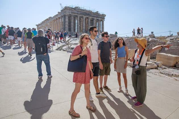 Excursion en bord de mer à Athènes : visite à pied de l'Acropole