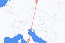 Vols depuis la ville de Zielona Góra vers la ville de Rome