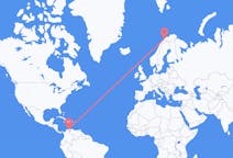 Flyreiser fra Riohacha, til Tromsö