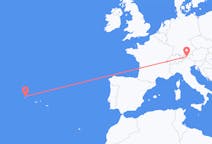 Flights from Innsbruck, Austria to Corvo Island, Portugal