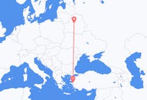 Loty z Mińsk, Białoruś do Izmiru, Turcja