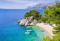 Las mejores vacaciones en la playa en Brela, Croacia