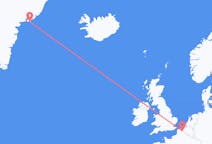 出发地 格陵兰出发地 库鲁苏克目的地 法国里尔的航班