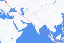 Flyrejser fra Surabaya, Indonesien til Lublin, Polen