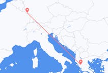Flights from Ioannina, Greece to Saarbrücken, Germany