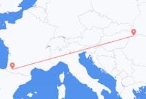 Fly fra Pau, Pyrénées-Atlantiques til Satu Mare