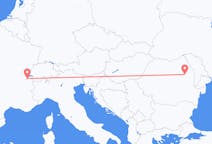 罗马尼亚从 巴克乌飞往罗马尼亚目的地 日內瓦的航班