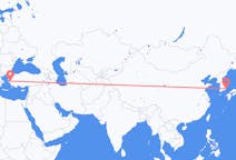 Flights from Ulsan, South Korea to İzmir, Turkey