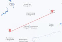 Flights from Tyumen, Russia to Ufa, Russia
