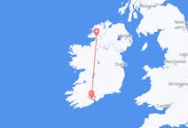 Flights from the city of Cork to the city of Donegal
