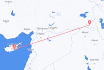 出发地 土耳其出发地 哈卡里目的地 塞浦路斯拉纳卡的航班