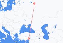 Flights from Ivanovo, Russia to Hatay Province, Turkey