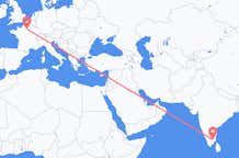 Flights from Tiruchirappalli to Paris
