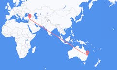 Flights from Coffs Harbour, Australia to Şanlıurfa, Turkey