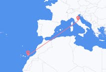 Fly fra Fuerteventura til Perugia