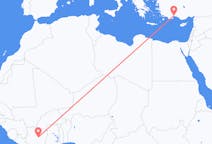 Flyreiser fra Bouaké, Elfenbenskysten til Antalya, Tyrkia
