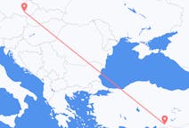 Flyreiser fra Brno, Tsjekkia til Gaziantep, Tyrkia