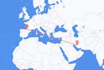 Flights from Shiraz, Iran to Biarritz, France