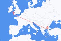 Flights from Alexandroupoli, Greece to Newquay, the United Kingdom