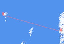 เที่ยวบิน จาก เซอร์วากูร์, หมู่เกาะแฟโร ไปยัง บาร์เกิน, นอร์เวย์