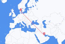 Flights from Manama, Bahrain to Aarhus, Denmark