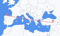 Рейсы из Малатьи (Турция) в Сантьяго-дель-Монте (Испания)