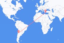 Flights from San Juan, Argentina to Santorini, Greece