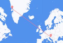 Flights from Qaarsut, Greenland to Zagreb, Croatia