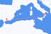 Flyg från Malaga, Spanien till Lamezia Terme, Italien