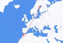Flights from Ouarzazate, Morocco to Vaasa, Finland