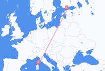 Flights from Olbia to Tallinn