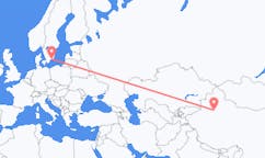 Рейсы из Корлы, Китай в Роннебю, Швеция